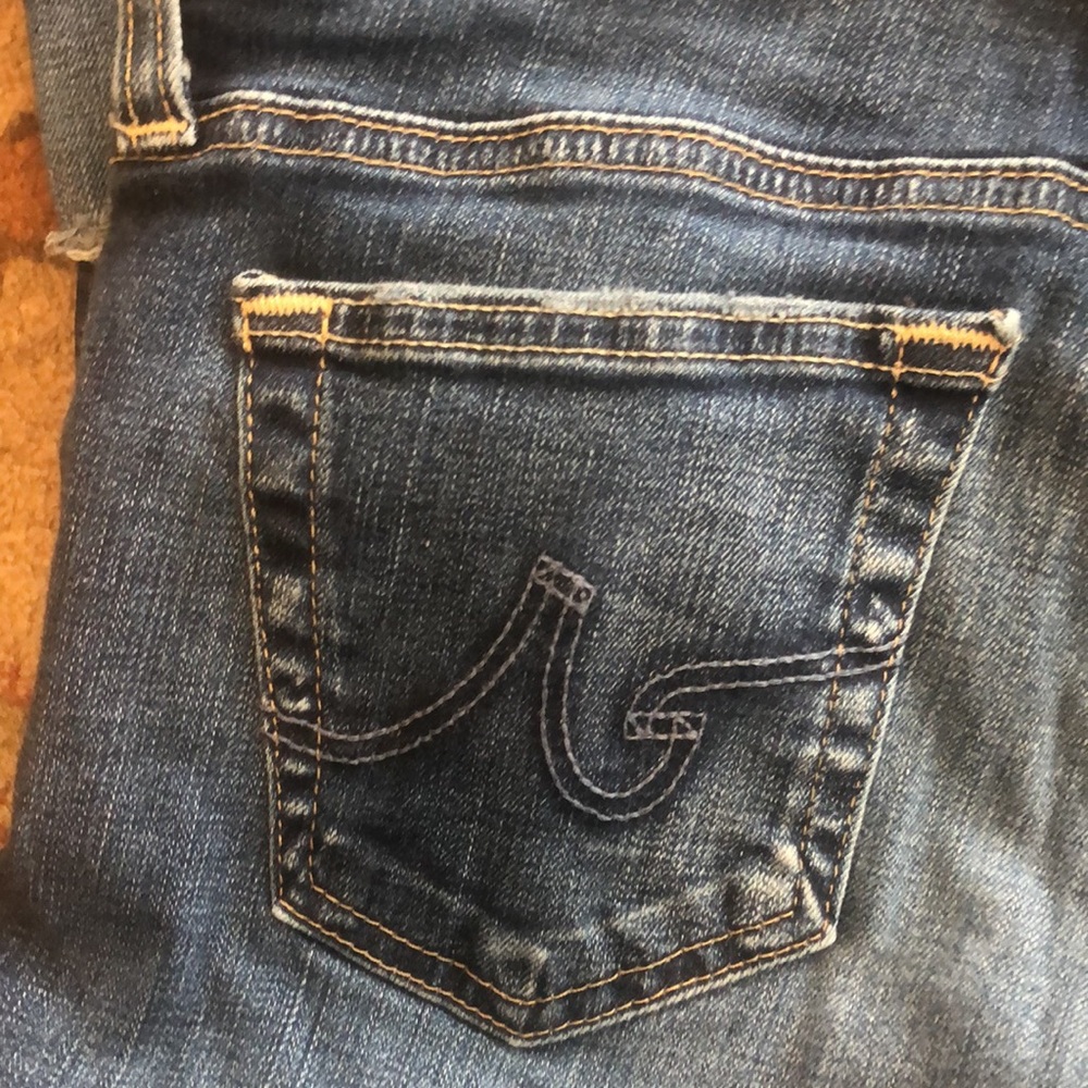 AG The Stilt Rollup cigarette roll-up 27 jeans - Picture 7 of 9